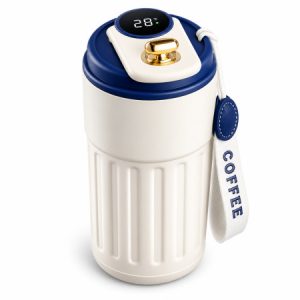 LED Thermal Mug (460ML Blue)