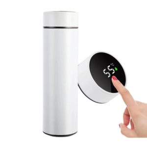 Digital LED Display Flask (500ML- White)