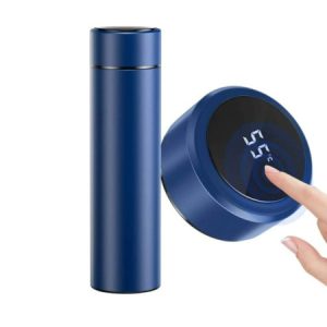 Digital LED Display Flask (500ML- Blue)
