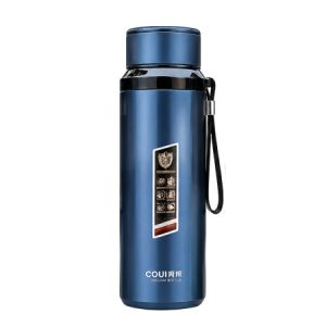 800ML Stainless Steel Flask (Blue)