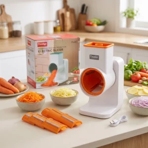 Prestige Electric Vegetable Slicer (Orange)